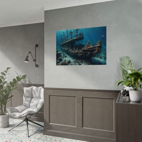 17191124121937824344_2048.jpeg Ancient Sunken Ship Poster