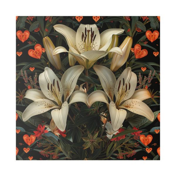 1721699840651447093_2048.jpeg Vintage Lily And Hearts Art II Standard Canvas