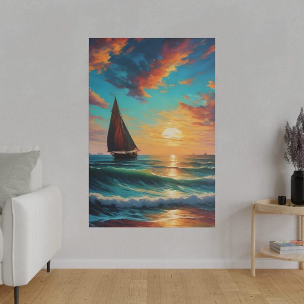 1732275004479287066_2048.jpeg Lonely Beach Ocean Sailing Ship Standard Canvas
