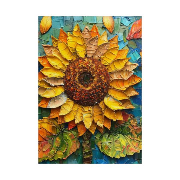17323204930812618684_2048.jpeg Mixed Media Sunflower Art Poster