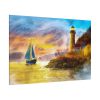 17347785566816173005_2048.jpeg Ship and Lighthouse Standard Canvas