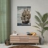 17376491627080975233_2048.jpeg Ancient Sail Ship In The Sea Poster