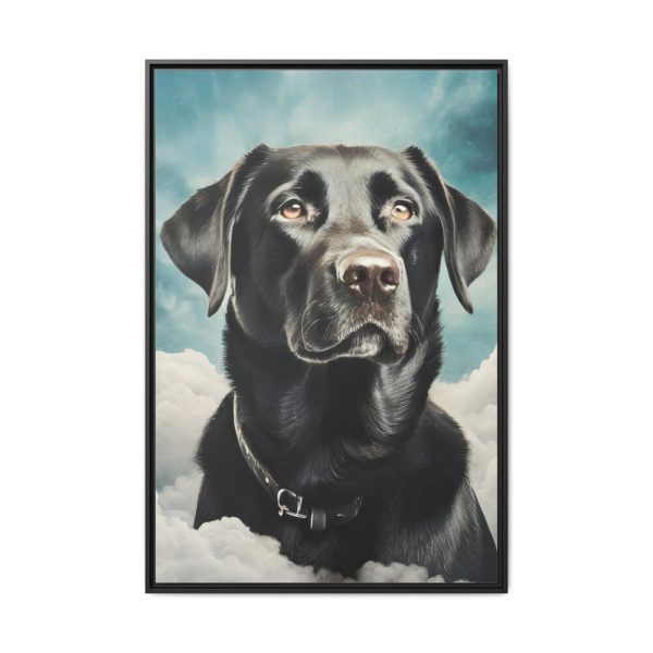 17423163230186074571_2048.jpeg Dog Sympathy Framed Canvas