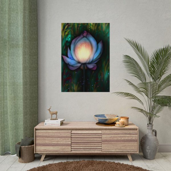 Magic Lily Flower Poster