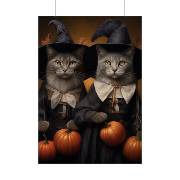 1758489609505673283_2048.jpeg Halloween Witch Cats Poster