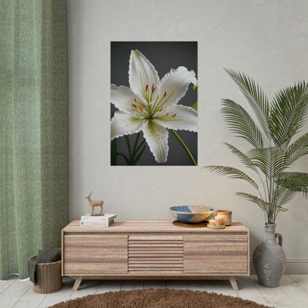 17589338157130367286_2048.jpeg White Lily Flower Poster