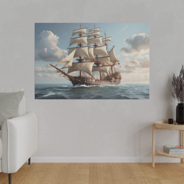 17593339281775589105_2048.jpeg Ship Sailing In The Ocean Standard Canvas