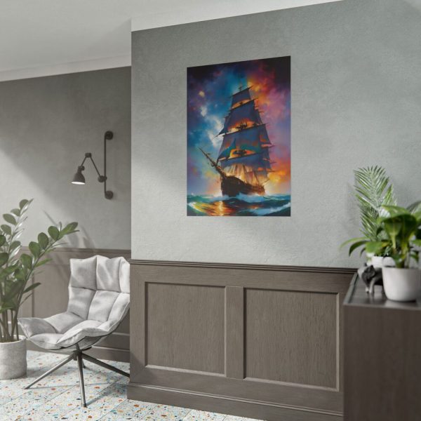 176537017667637042_2048.jpeg Pirate Ship Fantasy Illustration I Poster