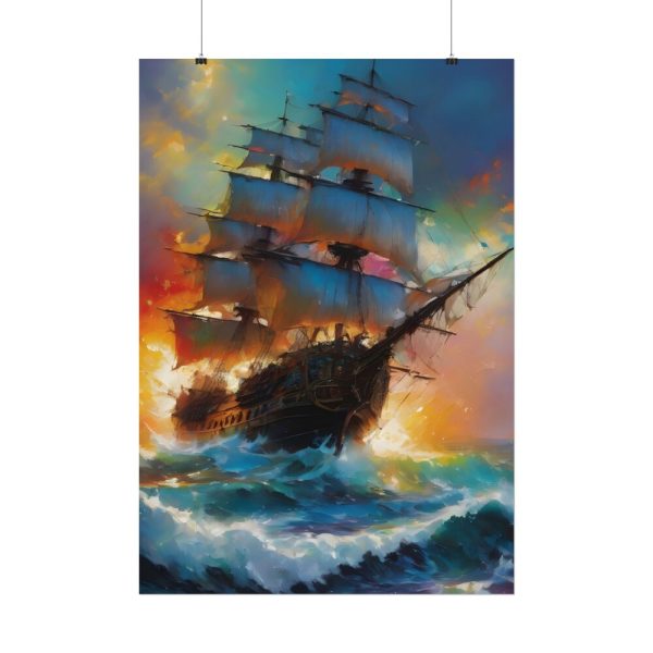 17767712548019348187_2048.jpeg Pirate Ship Fantasy Illustration II Poster