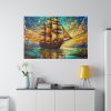 17783228755588518820_2048.jpeg Digital Art, Stained Glass Old Ship Standard Canvas