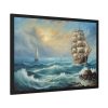 17799581828118594121_2048-1.jpeg Vintage Sail Ship In The Ocean Framed Poster