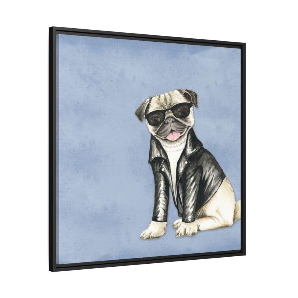 17933546836546629245_2048.jpeg Pug Dog Framed Canvas
