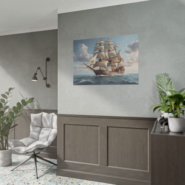 17963069031579004773_2048.jpeg Ship Sailing In The Ocean Poster