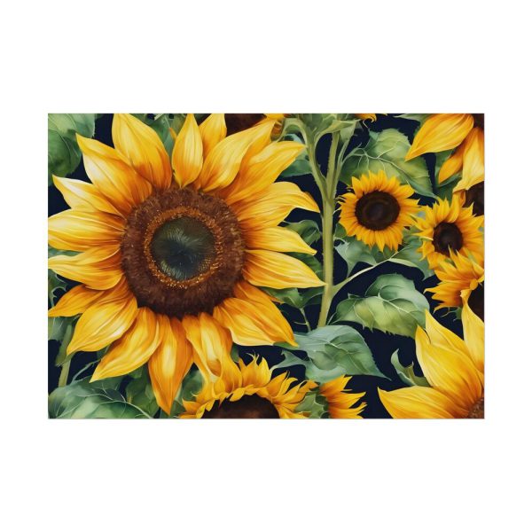Sunflower Wildflower Blossom Poster