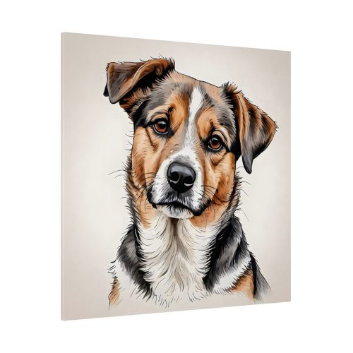 18220139157798434764_2048.jpeg Dog Cartoon Sketch Standard Canvas
