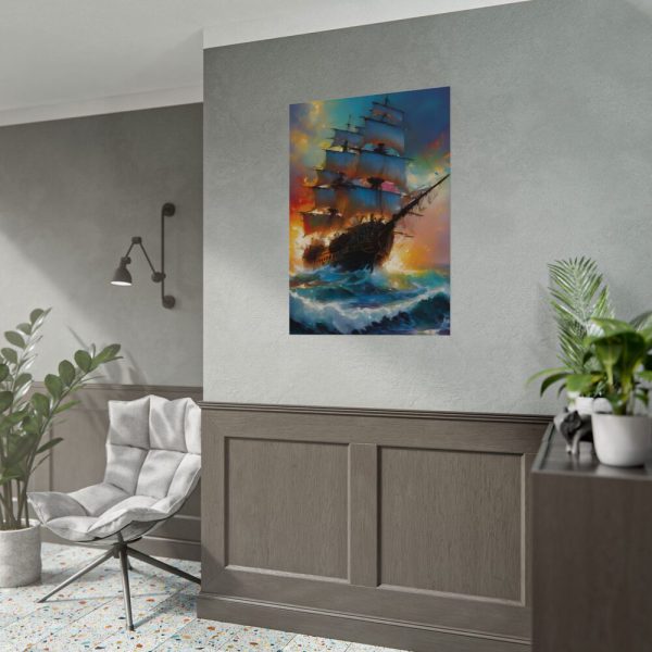 18246012164903900014_2048.jpeg Pirate Ship Fantasy Illustration II Poster