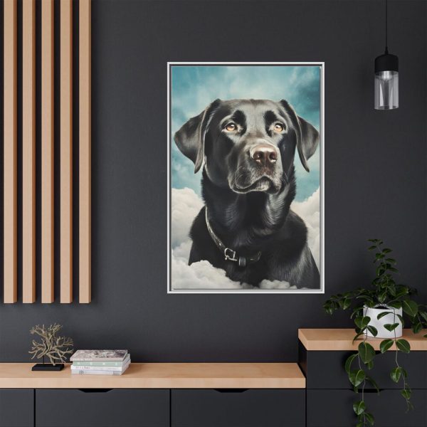 18264367821499037629_2048.jpeg Dog Sympathy Framed Canvas