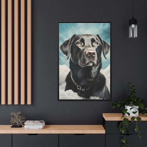 18300831530418181414_2048.jpeg Dog Sympathy Framed Canvas