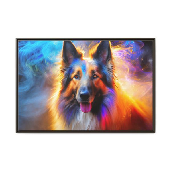 1831969481668710469_2048.jpeg Scottish Shepherd Dog Framed Canvas