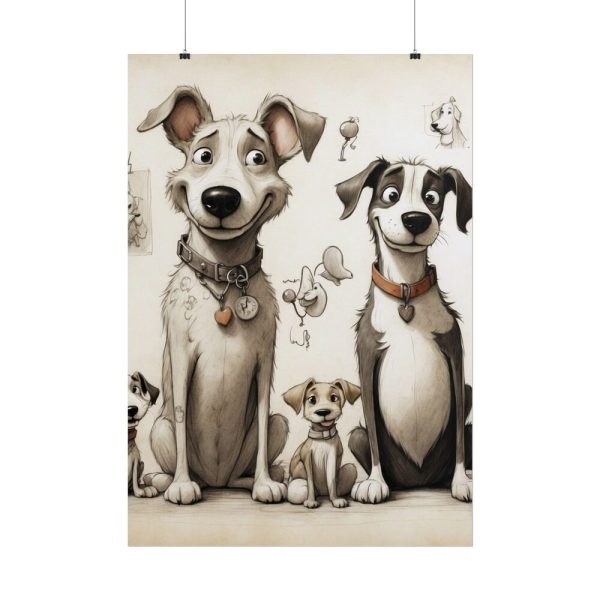 18320660780709310841_2048.jpeg Funny Dog Art Print Poster
