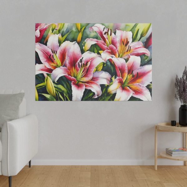 1966783657204884883_2048.jpeg Lily Flower Blossom Art Standard Canvas