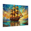 2140869209712504007_2048.jpeg Digital Art, Stained Glass Old Ship Poster