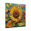 2347478593532527227_2048.jpeg Mixed Media Sunflower Art Standard Canvas