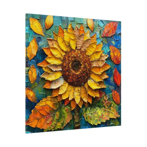 2347478593532527227_2048.jpeg Mixed Media Sunflower Art Standard Canvas
