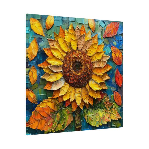 2347478593532527227_2048.jpeg Mixed Media Sunflower Art Standard Canvas