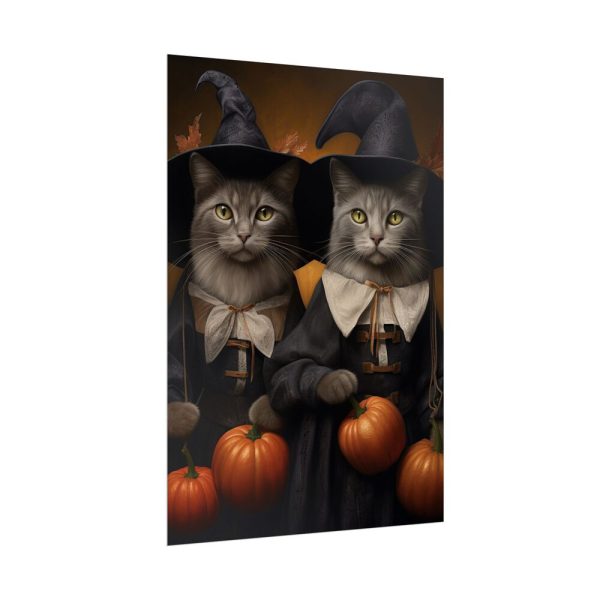2350934356124144026_2048.jpeg Halloween Witch Cats Poster