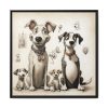 2362915884341665428_2048.jpeg Funny Dog Art Print Framed Canvas