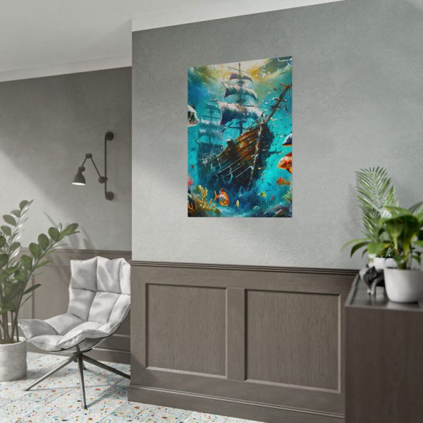 2495124722049566998_2048.jpeg Sunken Pirate Ship Art Poster