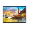 2679818544620791240_2048.jpeg Ship and Lighthouse Framed Poster