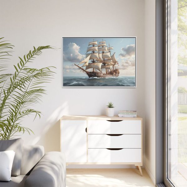 2737389776466724678_2048.jpeg Ship Sailing In The Ocean Framed Canvas