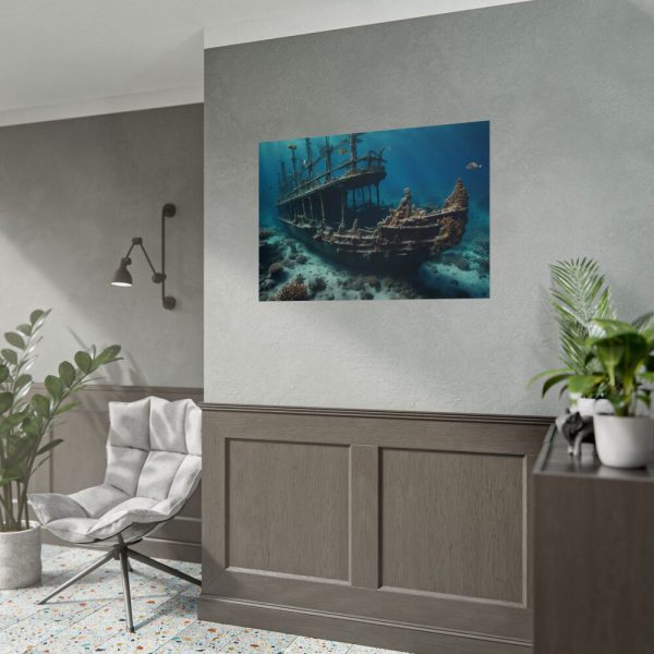 274438477642794993_2048.jpeg Ancient Sunken Ship Poster