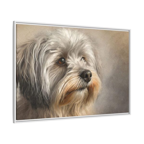 2959807992043345562_2048.jpeg Havanese Dog Framed Canvas