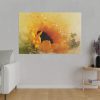 2987486132782350902_2048.jpeg Sunflower Watercolor And Splatter Standard Canvas