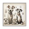 2991146041649751698_2048.jpeg Funny Dog Art Print Framed Canvas