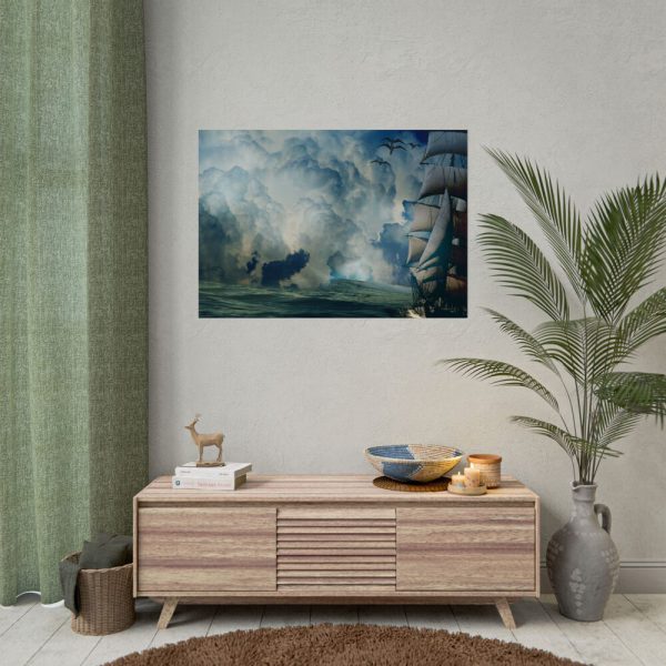 3208398795998908112_2048.jpeg Ship In The Sea Through Storm Poster