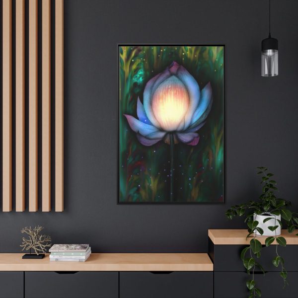 3438599253320436747_2048.jpeg Magic Lily Flower Framed Canvas