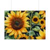 Sunflower Wildflower Blossom Poster