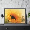 3545297258712534518_2048-1.jpeg Sunflower Watercolor And Splatter Framed Poster