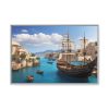 3764835805149706950_2048.jpeg Ancient City Harbor Framed Canvas