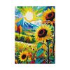 3790880906099931145_2048.jpeg Colorful Autumn Sunflower Field Art Poster