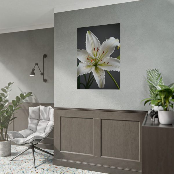 3945009554059945872_2048.jpeg White Lily Flower Poster
