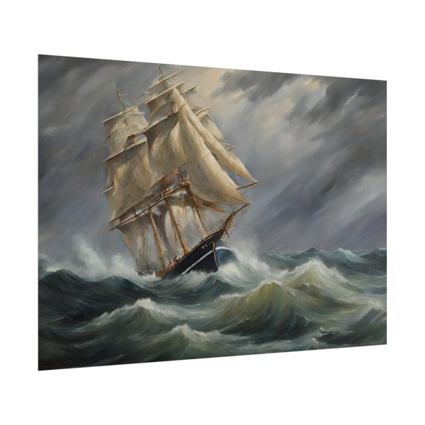 4015812064351286563_2048.jpeg Sail Ship And Stormy Sea Poster