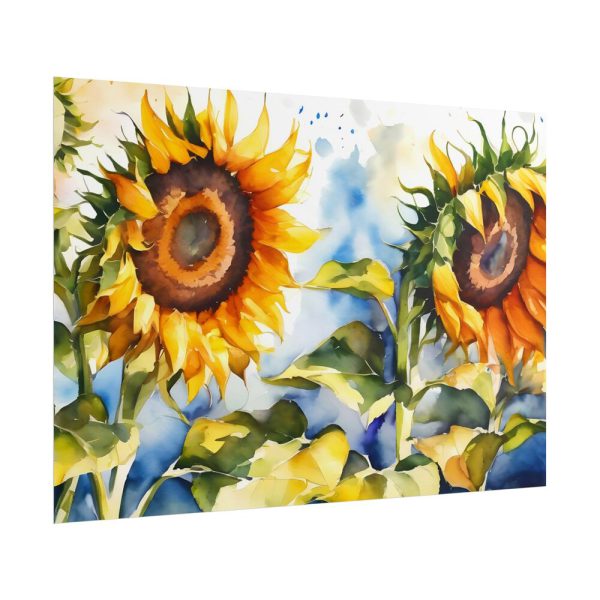 4109258290791269940_2048.jpeg Sunflower Floral Watercolor Art Poster