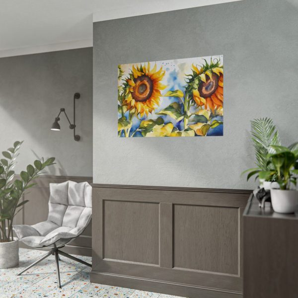 4279724312637156617_2048.jpeg Sunflower Floral Watercolor Art Poster