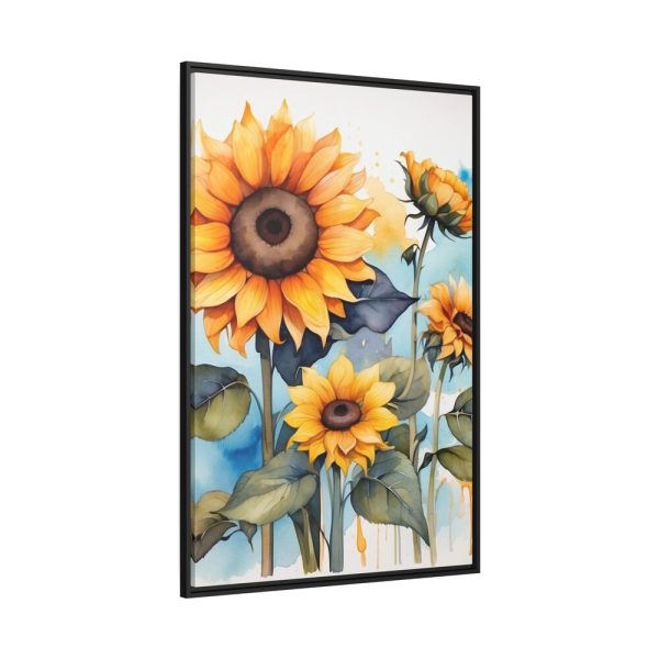 4337146686097143121_2048.jpeg Watercolor Sunflower Art Print Framed Canvas