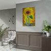 4434326800604849972_2048.jpeg Sunflower Textured Digital Painting Poster